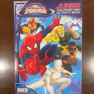 Spider-Man Jumbo Coloring and Activity Book